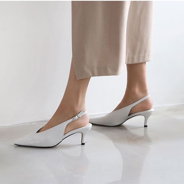 qsr 5cm women's pumps sweet elegant pointed deep v mouth elastic buckle slingback shoes shallow mouth dating office wild, Black
qsr 5cm women's pumps sweet elegant pointed deep v mouth elastic buckle slingback shoes shallow mouth dating office wild, Black