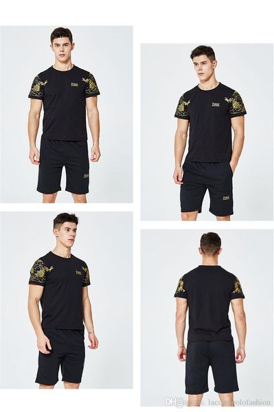Dragon Print Mens Tracksuits Fashion Chinese Styles Mens 2PCS Sets Homme Daily Sport Summer Shorts Suits
Dragon Print Mens Tracksuits Fashion Chinese Styles Mens 2PCS Sets Homme Daily Sport Summer Shorts Suits