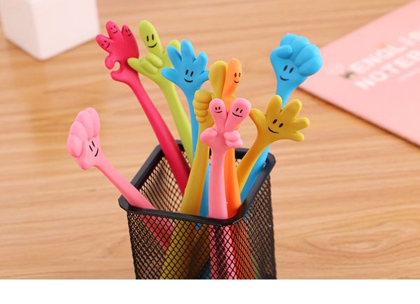 creative expression finger ball pen cute cartoon learning stationery oil pen soft plastic bendable office ball pen, Blue;orange
creative expression finger ball pen cute cartoon learning stationery oil pen soft plastic bendable office ball pen, Blue;orange