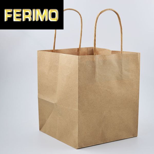 5pcs 15x15x17cm white/brown kraft paper bag baking bread/cake packaging bags retail takeaway wrapping bag party gift
5pcs 15x15x17cm white/brown kraft paper bag baking bread/cake packaging bags retail takeaway wrapping bag party gift