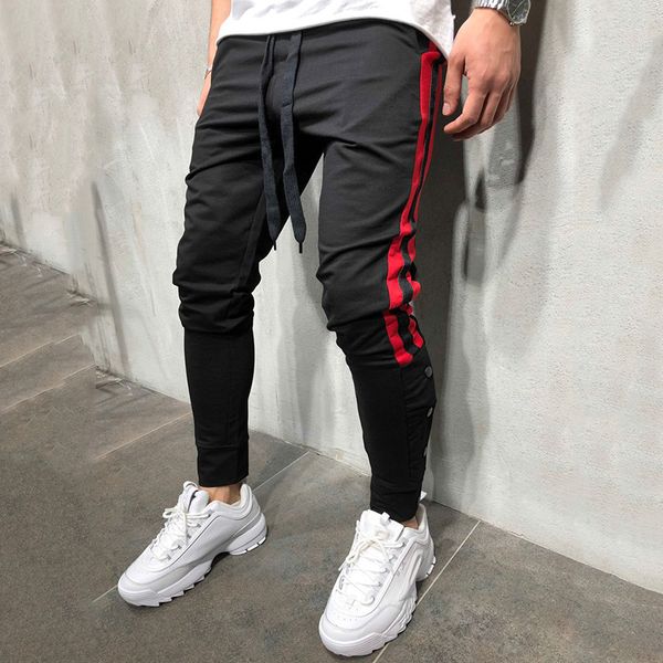 fashion hip hop men track pants fitness streetwear trousers west striped drawstring joggers sweatpants pantalon homme, Black
fashion hip hop men track pants fitness streetwear trousers west striped drawstring joggers sweatpants pantalon homme, Black