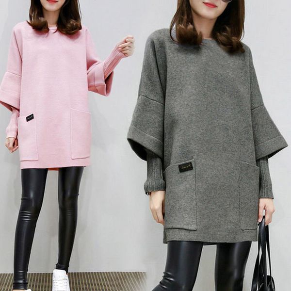 women fake two pieces sweatershirt winter autumn thick loose pullover plus size tc21, White;black
women fake two pieces sweatershirt winter autumn thick loose pullover plus size tc21, White;black