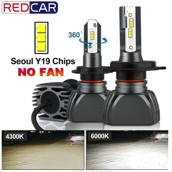 2pcs fanless h7 car headlight bulb h1 h3 h4 seoul y19 chips led lamp bulbs h8 h9 h11 9006 hb4 9005 hb3 h27 880 881 auto led lamp
2pcs fanless h7 car headlight bulb h1 h3 h4 seoul y19 chips led lamp bulbs h8 h9 h11 9006 hb4 9005 hb3 h27 880 881 auto led lamp