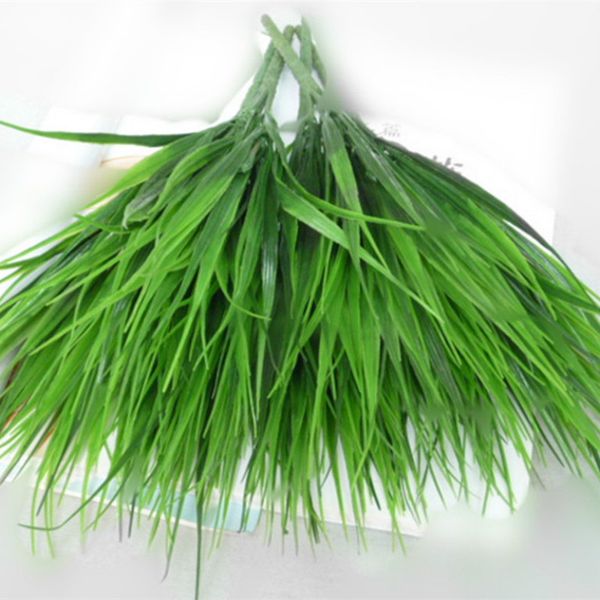 7-fork plastic artificial grass leaves plant green imitation for engagement wedding home decoration clover plants table decors
7-fork plastic artificial grass leaves plant green imitation for engagement wedding home decoration clover plants table decors