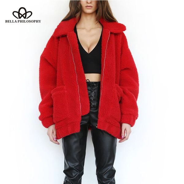bella philosophy autumn winter solid fleece warm thick plus size women short jacket faux lambswool zipper female outerwear coat, Black;brown
bella philosophy autumn winter solid fleece warm thick plus size women short jacket faux lambswool zipper female outerwear coat, Black;brown
