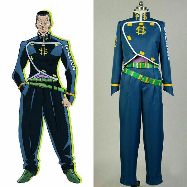 cosplay jojo's bizarre adventure diu okuyasu nijimura costume dollar uniform, Black;red
cosplay jojo's bizarre adventure diu okuyasu nijimura costume dollar uniform, Black;red