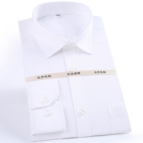 men's non iron long sleeve basic dress shirt with chest pocket wrinkle resistant-easy care regular-fit white formal work shirts, White;black
men's non iron long sleeve basic dress shirt with chest pocket wrinkle resistant-easy care regular-fit white formal work shirts, White;black