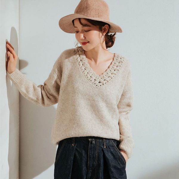 twist pattern jacquard warm thick sweater women autumn winter new knitted pullovers long sleeve lazy wind sweater oversized, White;black
twist pattern jacquard warm thick sweater women autumn winter new knitted pullovers long sleeve lazy wind sweater oversized, White;black