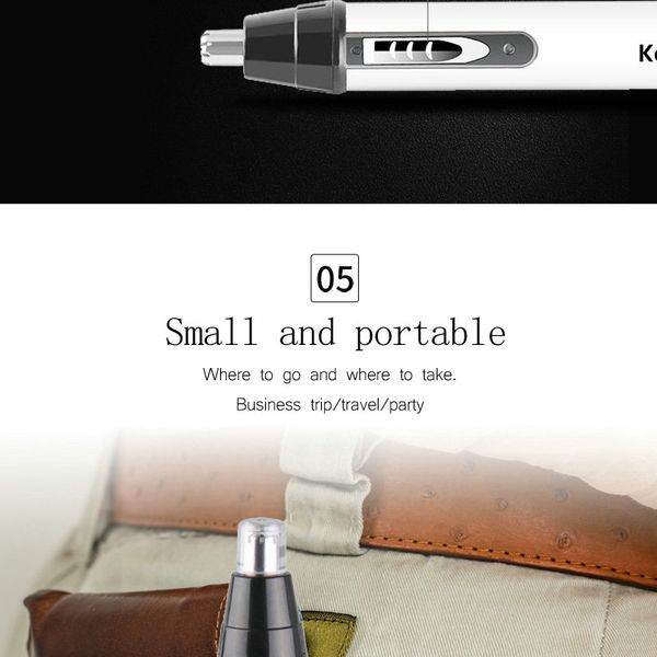 kemei 6651 rechargeable taille-nez mecanique safe face care shaving machine nasal wool personal care tools alfxg
kemei 6651 rechargeable taille-nez mecanique safe face care shaving machine nasal wool personal care tools alfxg