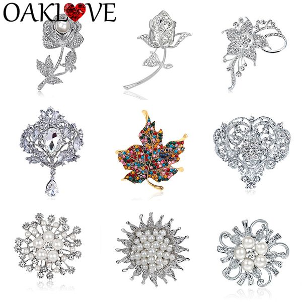 fashion crystal rhinestone silver flower brooches for women men romantic wedding bridal party round bouquet brooch pin vintage, Gray
fashion crystal rhinestone silver flower brooches for women men romantic wedding bridal party round bouquet brooch pin vintage, Gray