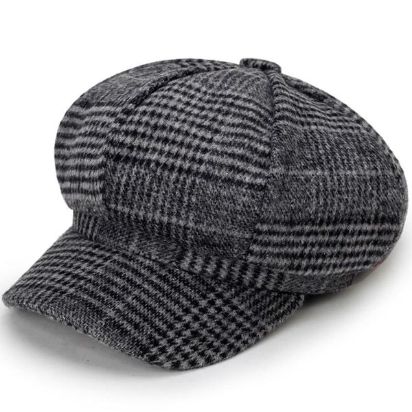 vintage women plaid berets fashion artist painter octagonal cap autumn winter warm beret hat wool beret new women's caps, Blue;gray
vintage women plaid berets fashion artist painter octagonal cap autumn winter warm beret hat wool beret new women's caps, Blue;gray