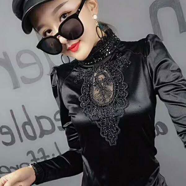 lace embroidery leopard pullover tshirt 2019 new spring autumn women long sleeve bottoming shirt clothes high street t92913, White
lace embroidery leopard pullover tshirt 2019 new spring autumn women long sleeve bottoming shirt clothes high street t92913, White