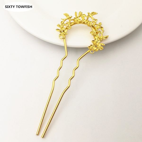 10 pieces/lot 114mx46mm alloy silver/gold color/kc gold fancy flower hair fork fashion hair accessories diy jewelry, Blue;slivery
10 pieces/lot 114mx46mm alloy silver/gold color/kc gold fancy flower hair fork fashion hair accessories diy jewelry, Blue;slivery
