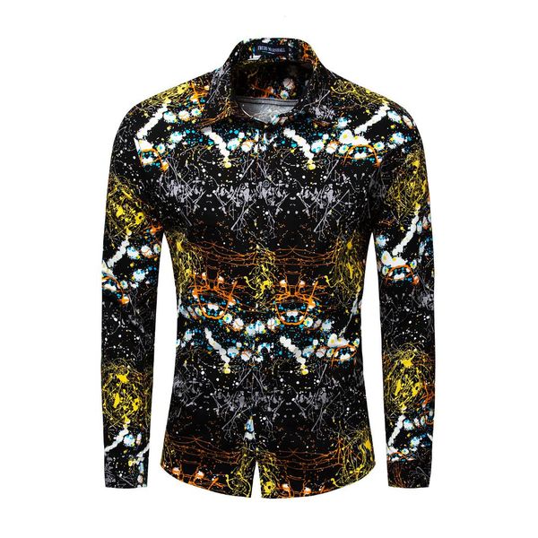 will code men's wear pure cotton long sleeve golden shirt colorful shirt 31, White;black
will code men's wear pure cotton long sleeve golden shirt colorful shirt 31, White;black