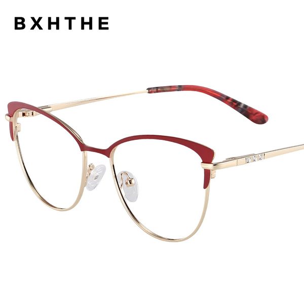 2020 vintage metal glasses frame women cat eye women myopia optical prescription eyeglasses clear frame brand eyewear, Black
2020 vintage metal glasses frame women cat eye women myopia optical prescription eyeglasses clear frame brand eyewear, Black