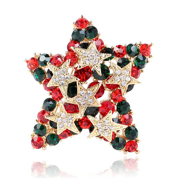 fashionable euro-american fashionable clothing creative christmas five-star decorative brooch, Gray
fashionable euro-american fashionable clothing creative christmas five-star decorative brooch, Gray