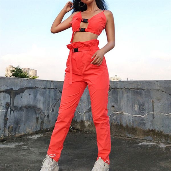 2019 women 2pcs set sleeveless crop +casual long pants clubwear bodycon summer elegant woman split two pieces outfits, White
2019 women 2pcs set sleeveless crop +casual long pants clubwear bodycon summer elegant woman split two pieces outfits, White