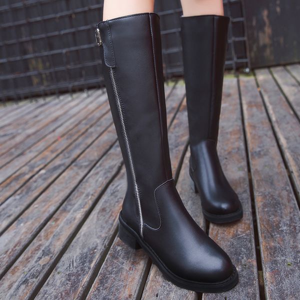 women high boots 2019 spring autumn pu leather high heels motorcycle boots for woman shoes female black long boot autumn shoes
women high boots 2019 spring autumn pu leather high heels motorcycle boots for woman shoes female black long boot autumn shoes