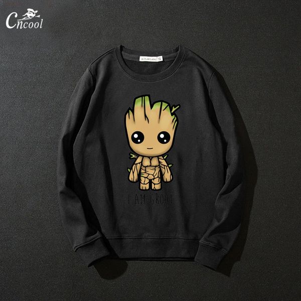 cncool 2019 trendy guardians of the galaxy groot hooded men women hoodies sweatshirts print long sleeve hip hop cotton, Black
cncool 2019 trendy guardians of the galaxy groot hooded men women hoodies sweatshirts print long sleeve hip hop cotton, Black