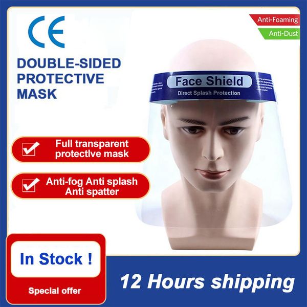 12 Часов Доставки ! Новая защитная маска для лица Anti-splash Face Shield высокое качество сертифицированный щит противотуманная маска для взрослых с мешком OPP 
12 Часов Доставки ! Новая защитная маска для лица Anti-splash Face Shield высокое качество сертифицированный щит противотуманная маска для взрослых с мешком OPP