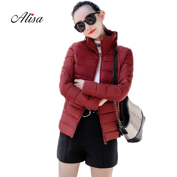 casacos plus size 4xl women padded jacket 2018 new winter long sleeve slim black coats female stand collar solid jackets
casacos plus size 4xl women padded jacket 2018 new winter long sleeve slim black coats female stand collar solid jackets