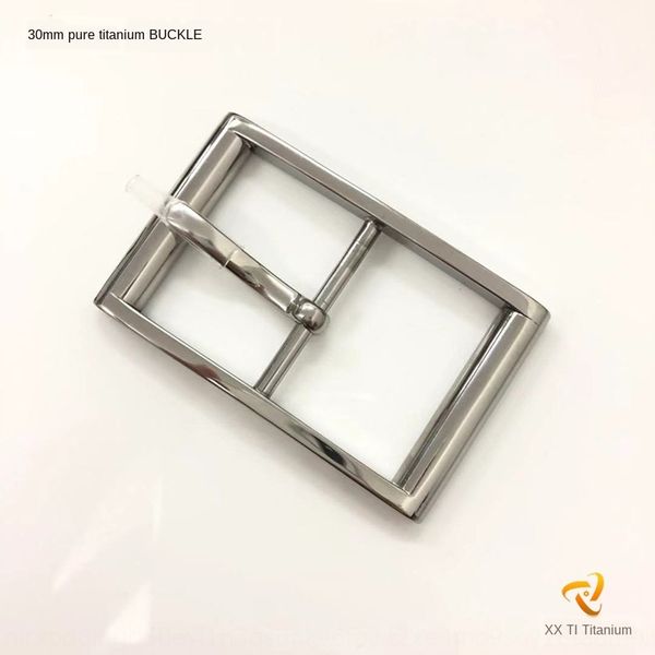 pure titanium accessory titanium alloy belt 30mm japanese buckle non-rusty belt buckle accessories, Slivery;black
pure titanium accessory titanium alloy belt 30mm japanese buckle non-rusty belt buckle accessories, Slivery;black