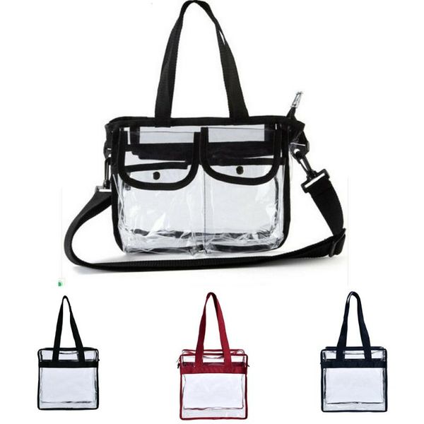 clear plastic bag tote shopper handles handbag transparent recycling carrier pack outdoor bag
clear plastic bag tote shopper handles handbag transparent recycling carrier pack outdoor bag