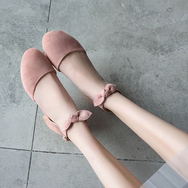 pumps women shoes kid suede round toe casual women solid 3 colors shoes size 34-43, Black
pumps women shoes kid suede round toe casual women solid 3 colors shoes size 34-43, Black