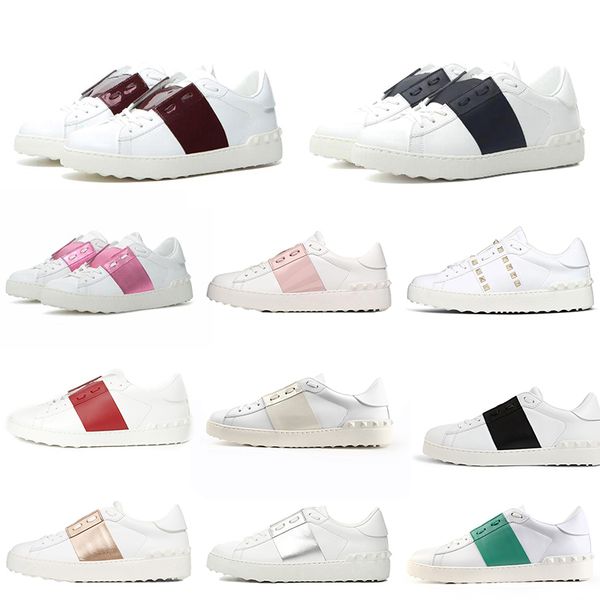 refined luxury designer platform casual shoes white black silver fashion men women leather rivet open low sports sneakers size 35-46
refined luxury designer platform casual shoes white black silver fashion men women leather rivet open low sports sneakers size 35-46