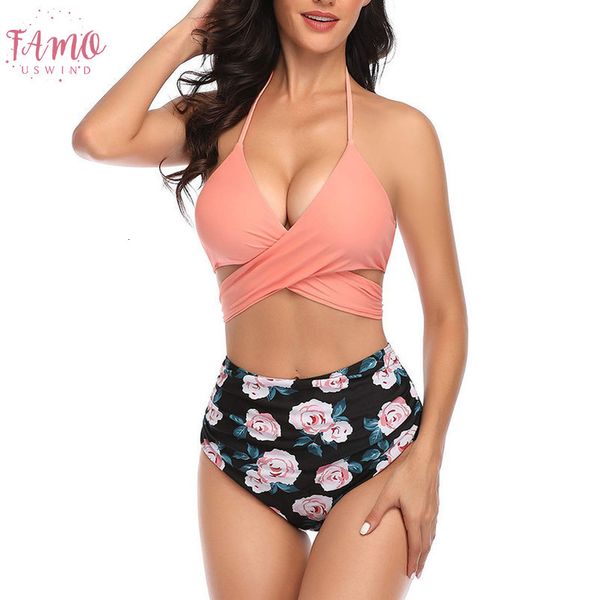 women swimsuit halter high waist bikini set float bikini set push up ruched high waist swimwear trajes de baño, White;black
women swimsuit halter high waist bikini set float bikini set push up ruched high waist swimwear trajes de baño, White;black
