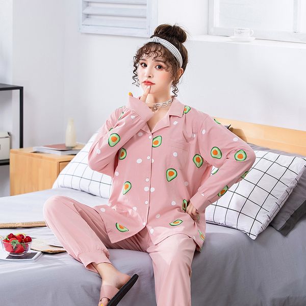 autumn plus size pajamas set women cotton sleepwear loose home cloth femail homewear pyjama femme, Black;red
autumn plus size pajamas set women cotton sleepwear loose home cloth femail homewear pyjama femme, Black;red