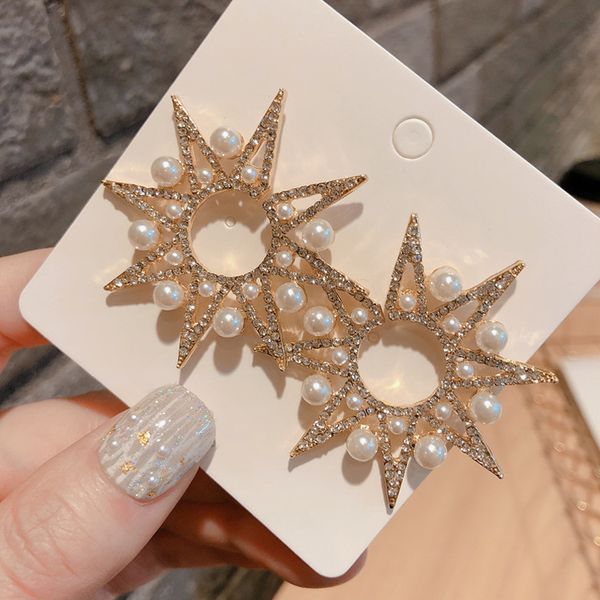 stud women fashion earrings creative irregular sun stars round geometry gold pearl crystal earring charm party wedding lady jewelry, Golden;silver
stud women fashion earrings creative irregular sun stars round geometry gold pearl crystal earring charm party wedding lady jewelry, Golden;silver