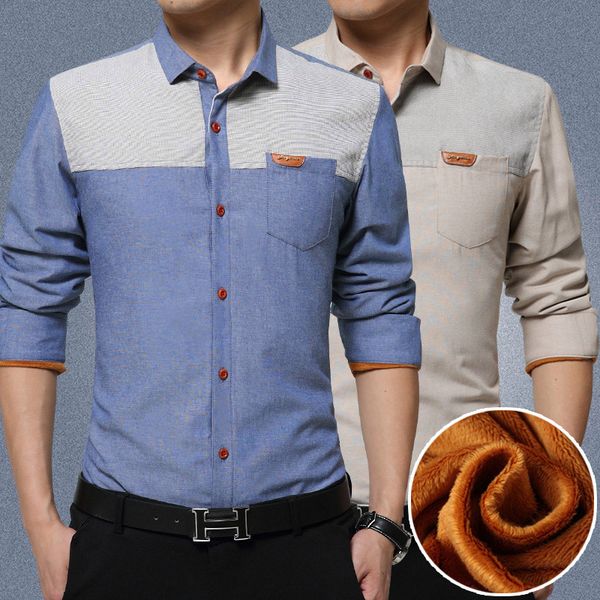 men dress shirt 2019 winter men's long sleeve plaid warm thick fleece lining shirt fashion soft casual flannel plus size -4xl, White;black
men dress shirt 2019 winter men's long sleeve plaid warm thick fleece lining shirt fashion soft casual flannel plus size -4xl, White;black