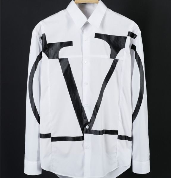 2020 spring 20ss new fashion brand long sleeve famous clothing shirt for men letter print 100% cotton casual shirts, White;black
2020 spring 20ss new fashion brand long sleeve famous clothing shirt for men letter print 100% cotton casual shirts, White;black