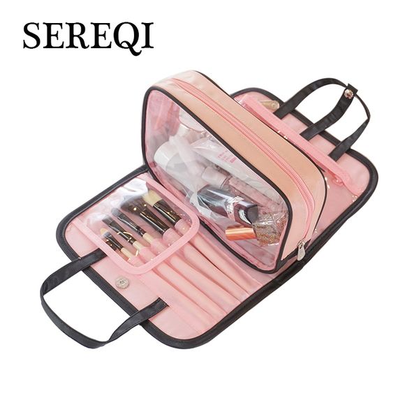 sereqi new two-in-one storage bags for large capacity waterproof travel multi-function portable wash bag portable cosmetic bag
sereqi new two-in-one storage bags for large capacity waterproof travel multi-function portable wash bag portable cosmetic bag