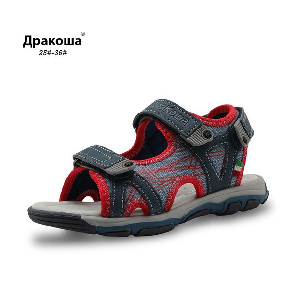 apakowa little kids summer beach sandals open toe boys sports sandal light-weight sole quick drying slingback junior sandals y200404, Black;red
apakowa little kids summer beach sandals open toe boys sports sandal light-weight sole quick drying slingback junior sandals y200404, Black;red