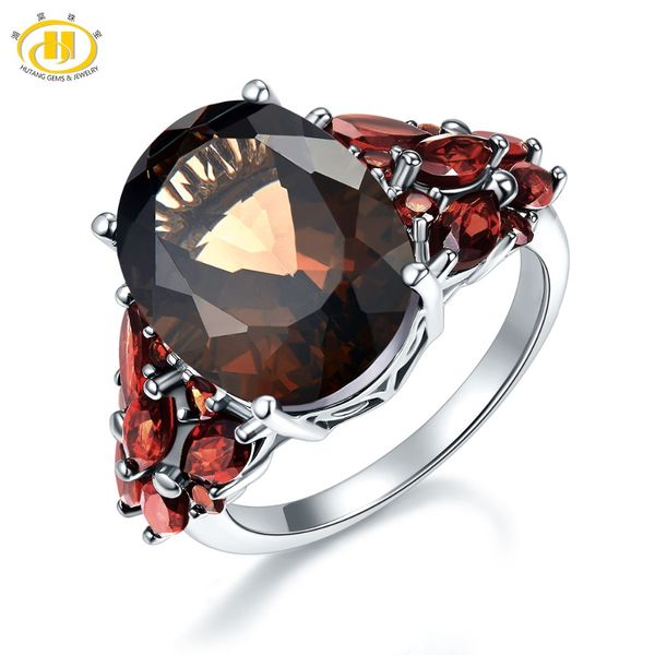 hutang 11.31ct smoky quartz wedding women's ring 925 sterling silver cocktail natural gemstone garnet rings vintage fine jewelry, Golden;silver
hutang 11.31ct smoky quartz wedding women's ring 925 sterling silver cocktail natural gemstone garnet rings vintage fine jewelry, Golden;silver