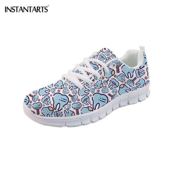 instantarts women dentist shoes cute tooth print ladies sneakers breathable light mesh lacing flats shoes tenis feminino, Black
instantarts women dentist shoes cute tooth print ladies sneakers breathable light mesh lacing flats shoes tenis feminino, Black