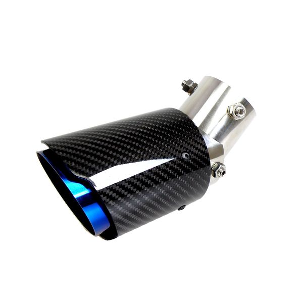 car universal no logo angle adjustable carbon fibre exhaust tip straight edge burnt blue carbon fiber muffler tip for toyota etc
car universal no logo angle adjustable carbon fibre exhaust tip straight edge burnt blue carbon fiber muffler tip for toyota etc