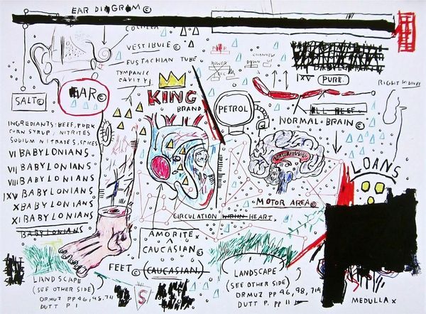 king brand (1982-83) jean-michel basquiat home decor handpainted &hd print oil painting on canvas wall art canvas pictures 200305
king brand (1982-83) jean-michel basquiat home decor handpainted &hd print oil painting on canvas wall art canvas pictures 200305