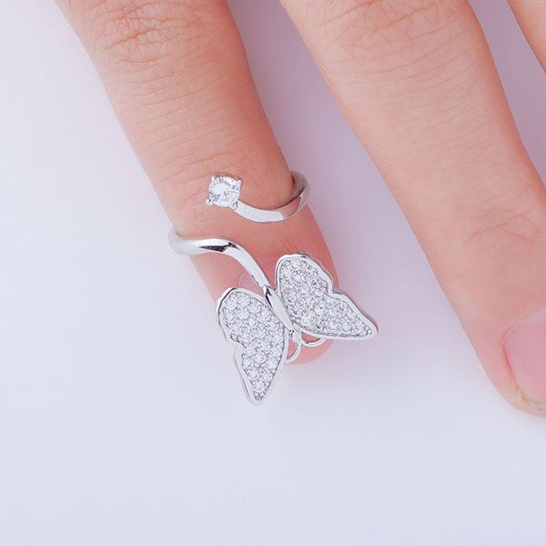 новый шаблон bling bling бабочки nail ring цирконий nail кольцо мода ювелирные изделия для женщин регулируемый nail кольцо, Silver
новый шаблон bling bling бабочки nail ring цирконий nail кольцо мода ювелирные изделия для женщин регулируемый nail кольцо, Silver