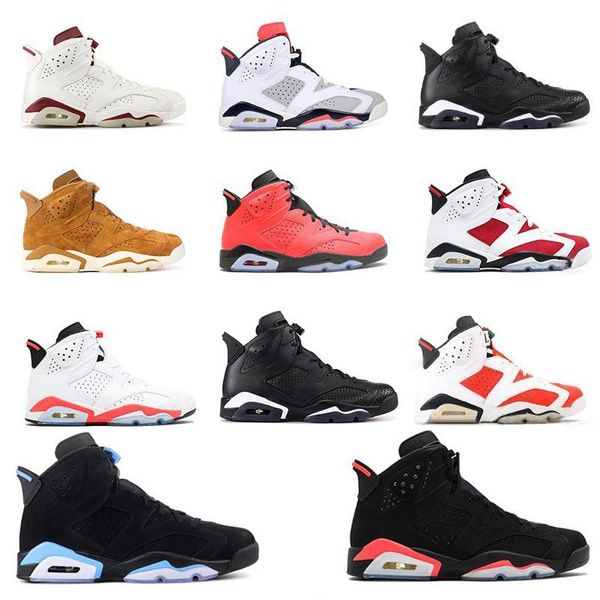 2019 new arrival 6s mens basketball shoes infrared unc maroon tinker hatfield black cat carmine gatorade men sports sneakers
2019 new arrival 6s mens basketball shoes infrared unc maroon tinker hatfield black cat carmine gatorade men sports sneakers