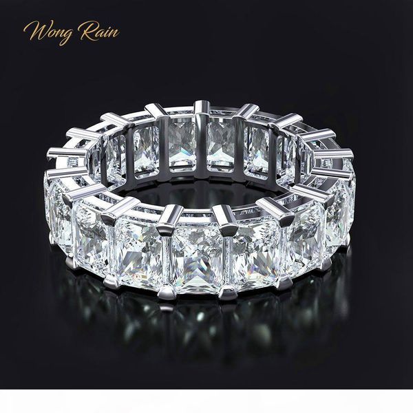 wong rain 100% 925 sterling silver created moissanite gemstone wedding engagement cocktail women ring fine jewelry wholesale cj191230, Slivery;golden
wong rain 100% 925 sterling silver created moissanite gemstone wedding engagement cocktail women ring fine jewelry wholesale cj191230, Slivery;golden