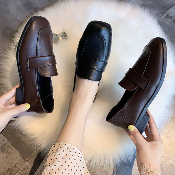 autumn shoes on heels shallow mouth casual female sneakers black flats british style oxfords women's square toe all-match fall
autumn shoes on heels shallow mouth casual female sneakers black flats british style oxfords women's square toe all-match fall