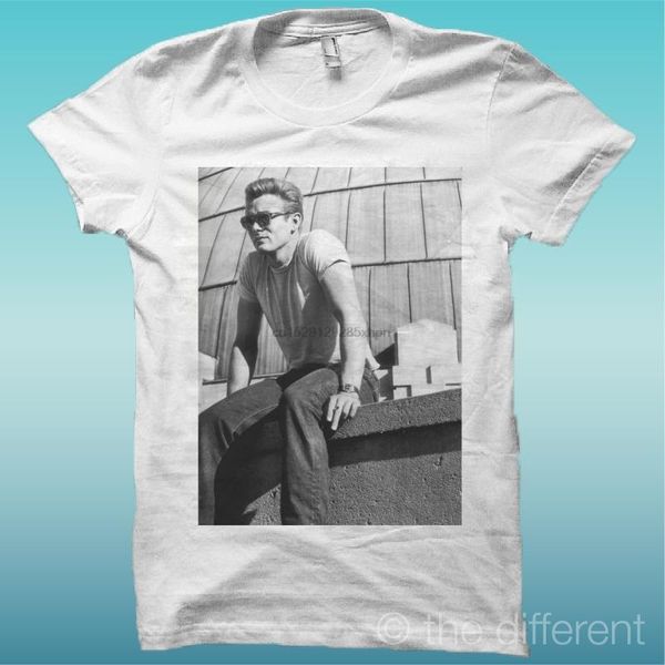 t-shirt dean movie vintage white the happiness is have my t-shirt new classic quality high, White;black
t-shirt dean movie vintage white the happiness is have my t-shirt new classic quality high, White;black