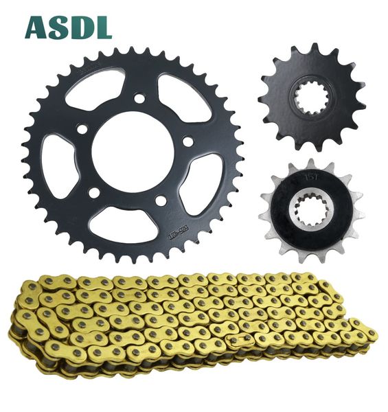525h 15t 42t motorcycle motor drive chain and front rear sprocket set for cb400 cb 400 15 42 teeth 1992 - 1998
525h 15t 42t motorcycle motor drive chain and front rear sprocket set for cb400 cb 400 15 42 teeth 1992 - 1998