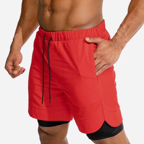 2 in 1 shorts men running sport double layer built-in pocket short pants gym fitness jogging bermuda summer male beach shorts, Black;blue
2 in 1 shorts men running sport double layer built-in pocket short pants gym fitness jogging bermuda summer male beach shorts, Black;blue