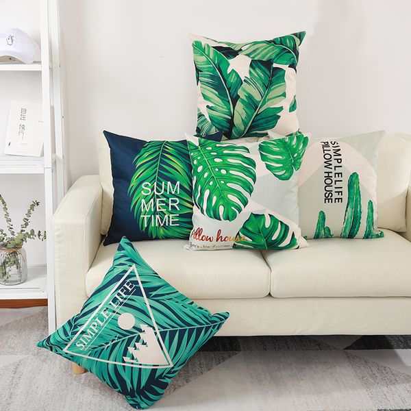 exexplosion models nordic simple pillowcase tropical green plant leaf cushion small fresh pillow office sofa lumbar pillo
exexplosion models nordic simple pillowcase tropical green plant leaf cushion small fresh pillow office sofa lumbar pillo