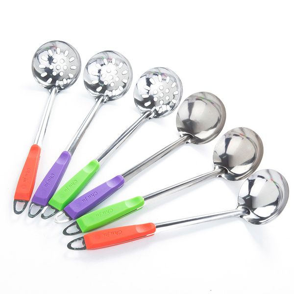 1pc stainless steel large soup spoon ladle skimmer colander filter for kitchen accessories cooking tools drop shipping support
1pc stainless steel large soup spoon ladle skimmer colander filter for kitchen accessories cooking tools drop shipping support