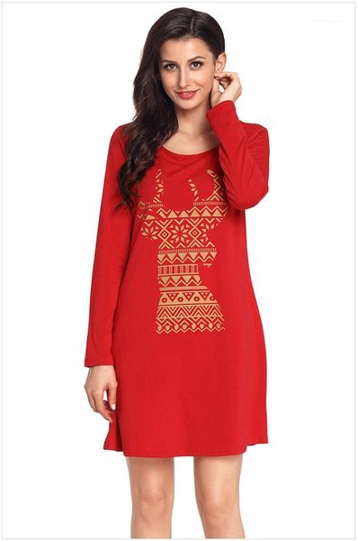 neck long sleeve deer print female clothing festival styel casual apparel womens autumn desinger christmas dresses crew, Black;gray
neck long sleeve deer print female clothing festival styel casual apparel womens autumn desinger christmas dresses crew, Black;gray